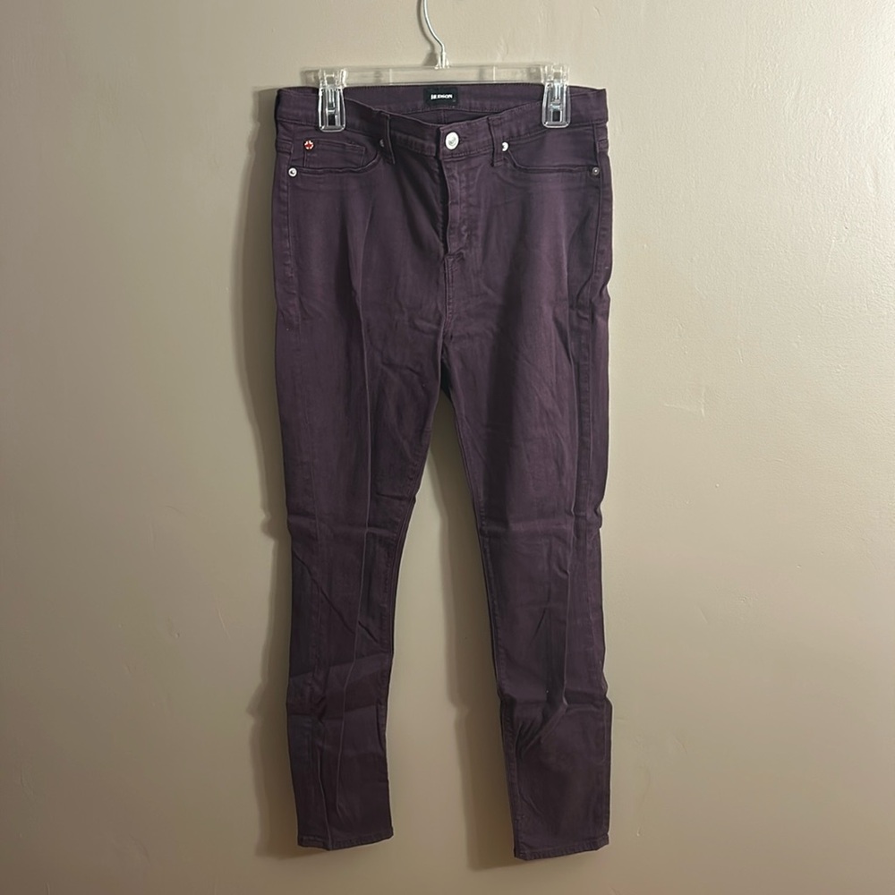 Hudson Natalie Super Skinny jeans (eggplant color)